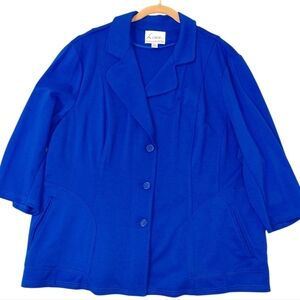 Linea by Louis Dell'Olio - Royal Blue Blazer